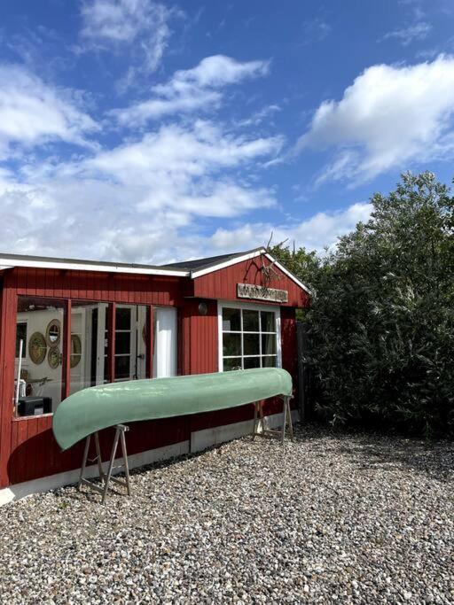 Fjordhytten. Rebuild Train Wagon From 1937. Odense Exterior foto