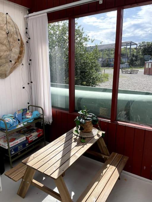 Fjordhytten. Rebuild Train Wagon From 1937. Odense Exterior foto